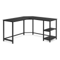 Γωνιακό γραφείο SOLEA μαύρο