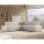Γωνιακός καναπές-κρεβάτι TERAMO με αποθηκευτικό χώρο, σε σχήμα L, δεξιός, μπεζ