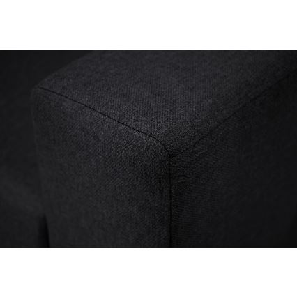 Πολυμορφικός γωνιακός καναπές με λειτουργία ύπνου και αποθηκευτικό χώρο SEVILLA ανθρακί