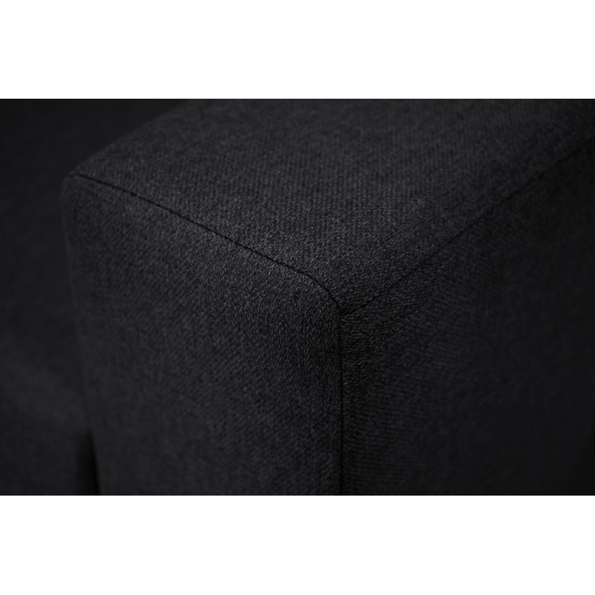 Πολυμορφικός γωνιακός καναπές με λειτουργία ύπνου και αποθηκευτικό χώρο SEVILLA ανθρακί