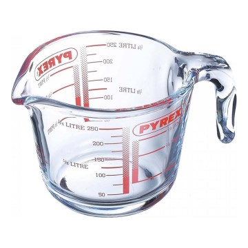 Γυάλινη μεζούρα PYREX 0,25 l