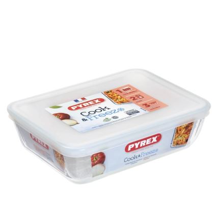 Γυάλινο δοχείο τροφίμων PYREX 1,5 l