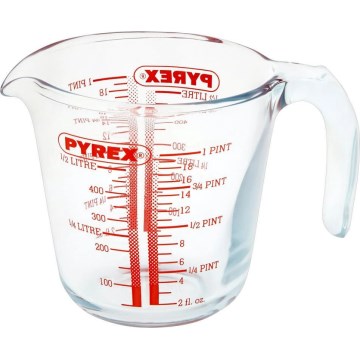 Γυάλινος δοσομετρητής PYREX 0,5 l
