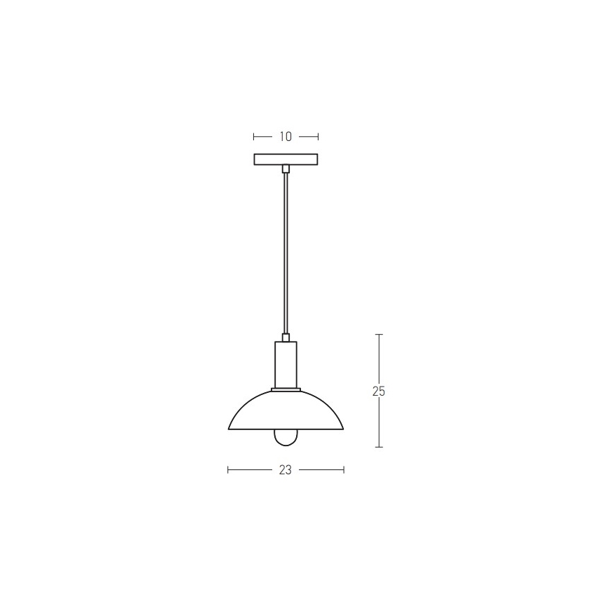 Zambelis 180052 - Κρεμαστό φωτιστικό οροφής  1xE27/40W/230V μαύρο