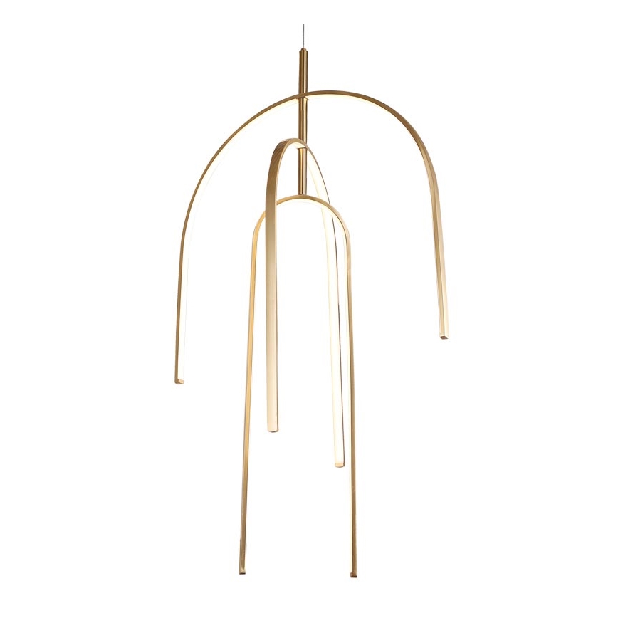 Zambelis 1931 - Led Dimmable κρεμαστό φωτιστικό οροφής LED/80W/230V χρυσαφί