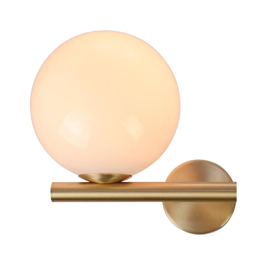 Zambelis 1995 - Επιτοίχιο φωτιστικό 1xG9/7W + 1xE14/15W/230V χρυσό