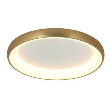 Zambelis 2042 - LED Dimmable φωτιστικό οροφής LED/30W/230V διάμετρος 40 cm χρυσαφί