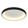 Zambelis 2048 - LED Dimmable φωτιστικό οροφής LED/50W/230V διάμετρος 60 cm μαύρο