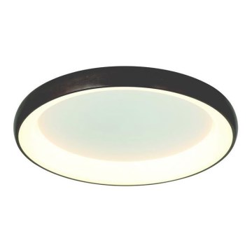 Zambelis 2059 - LED Dimmable φωτιστικό οροφής LED/60W/230V διάμετρος 80 cm καφέ