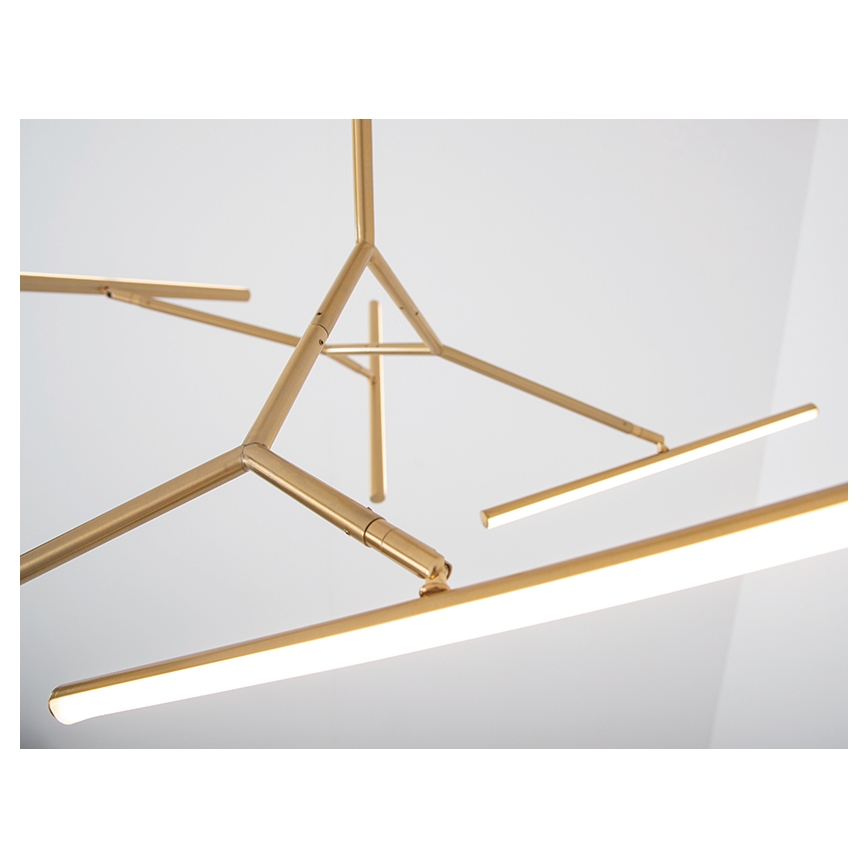 Zambelis 2071 - Κρεμαστό πολύφωτο dimming LED LED/49W/230V χρυσαφί