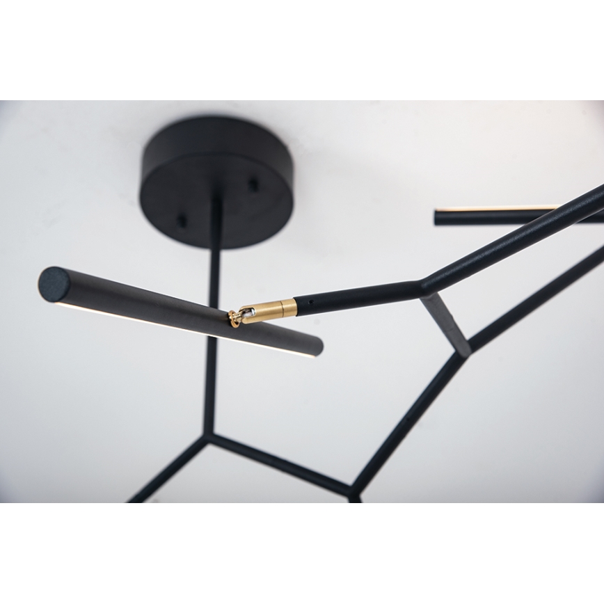 Zambelis 2072 - Κρεμαστό πολύφωτο dimming LED LED/68W/230V μαύρο