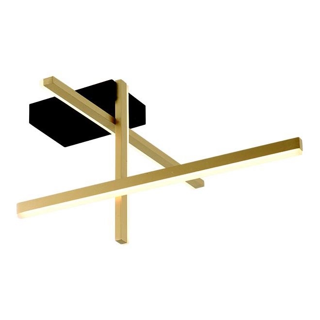 Zambelis 22024 - LED Πλαφονιέρα οροφής ντιμαριζόμενη LED LED/25W/230V χρυσαφί