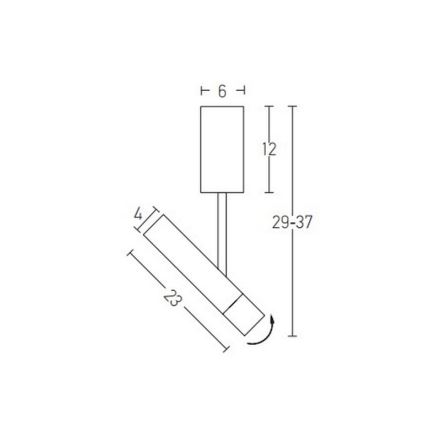 Zambelis 22028 - LED Κρεμαστό φωτιστικό LED/4W/230V