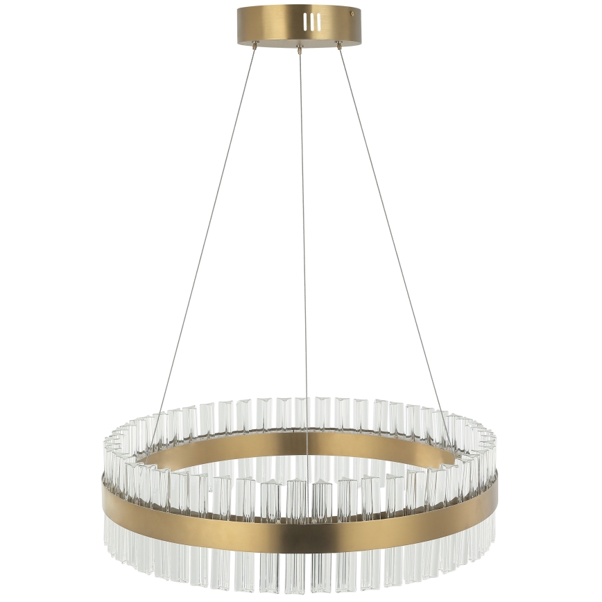 Zambelis 22040 - Led Dimmable κρεμαστό φωτιστικό οροφής LED/68W/230V χρυσαφί