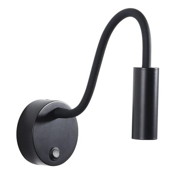 Zambelis 22049 - Ευέλικτο LED φωτιστικό LED/3W/230V CRI90 μαύρο