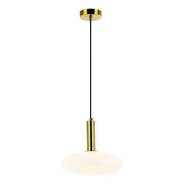 Zambelis 22072 - Κρεμαστό φωτιστικό οροφής 1xE27/40W/230V διάμετρος 30 cm χρυσαφί