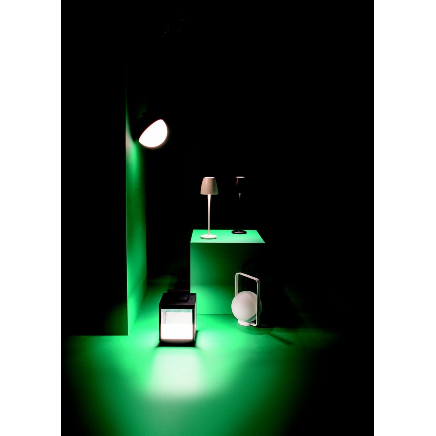 Zambelis E218 - Λάμπα dimming LED εξωτερικού χώρου LED/5W/5V IP54 μαύρο