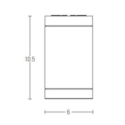 Zambelis E219 - Φωτιστικό σποτ εξωτερικού χώρου 1xGU10/7W/230V IP54 μαύρο