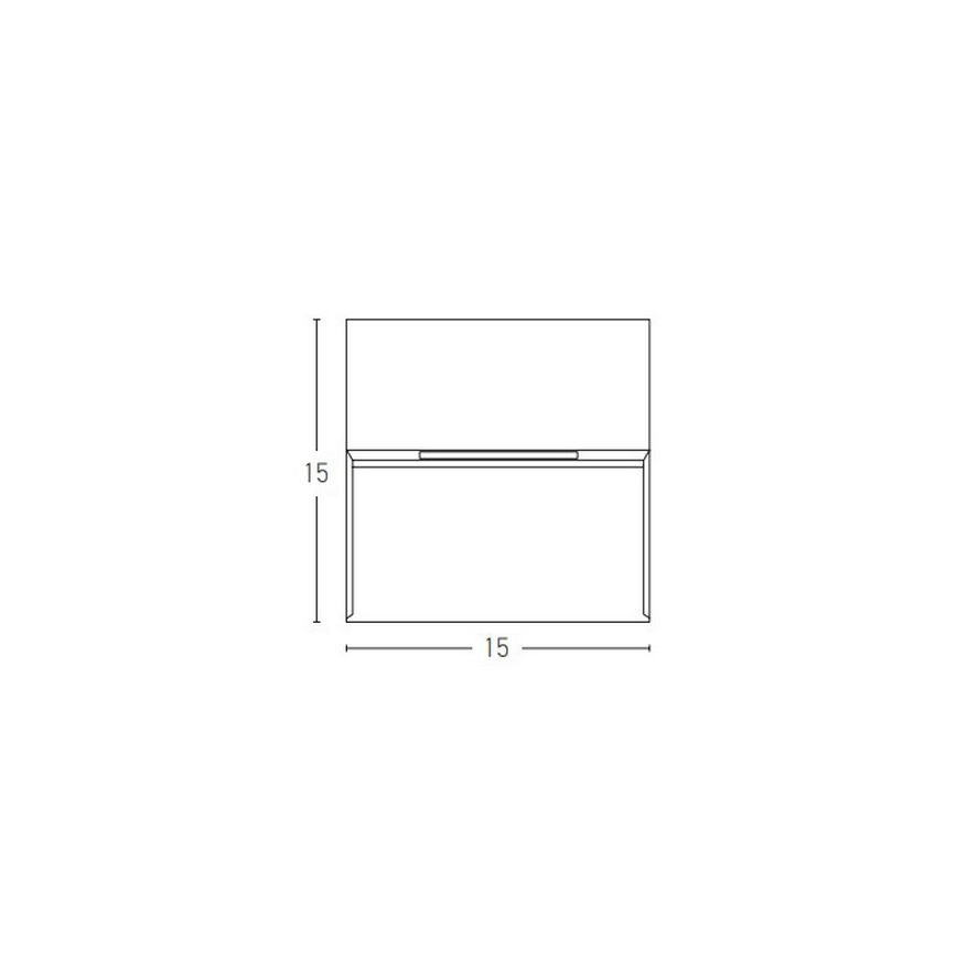 Zambelis E241-G - Φωτισμός σκάλας εξωτερικού χώρου LED LED/6W/230V IP65 ανθρακί