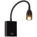Zambelis H32 - Λάμπα τοίχου LED LED/3W/230V μαύρο