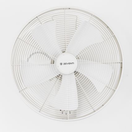 ZEVENTI - Ανεμιστήρας τοίχου FREEZE 50W/230V διάμετρος 40 cm λευκό + τηλεχειριστήριο