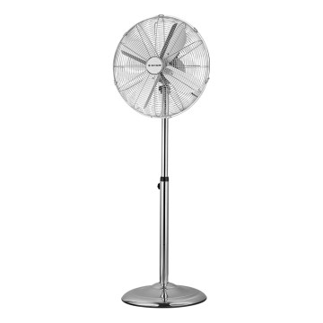 ZEVENTI - Ανεμιστήρας δαπέδου FLOW 50W/230V διάμ. 45 cm γυαλιστερό χρώμιο