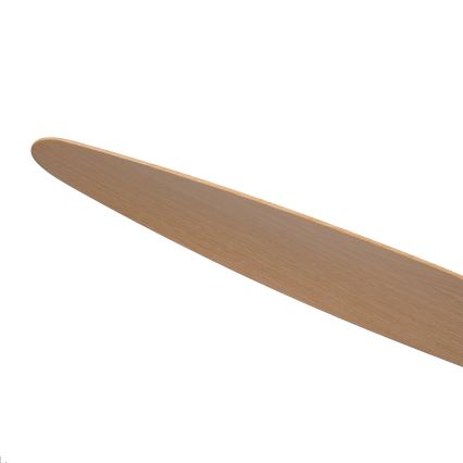 ZEVENTI - Ρυθμιζόμενος ανεμιστήρας οροφής LED VENTORA LED/24W/230V 3000/4000/6000K Wi-Fi Tuya λευκό/δρυς + τηλεχειριστήριο