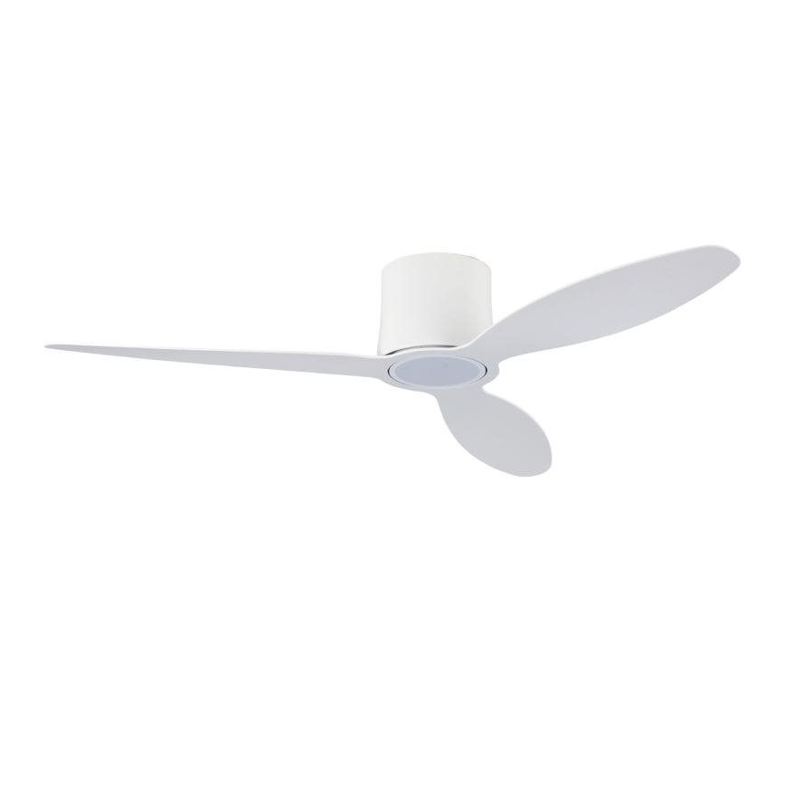 ZEVENTI - Ρυθμιζόμενος ανεμιστήρας οροφής LED VENTORA LED/24W/230V 3000/4000/6000K Wi-Fi Tuya λευκός + τηλεχειριστήριο