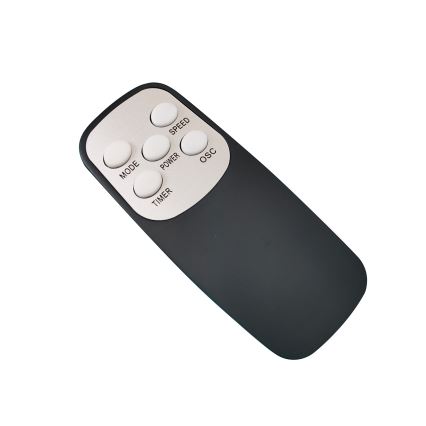 ZEVENTI - Επιτοίχιος ανεμιστήρας FANNY 50W/230V ματ χρώμιο + τηλεχειριστήριο