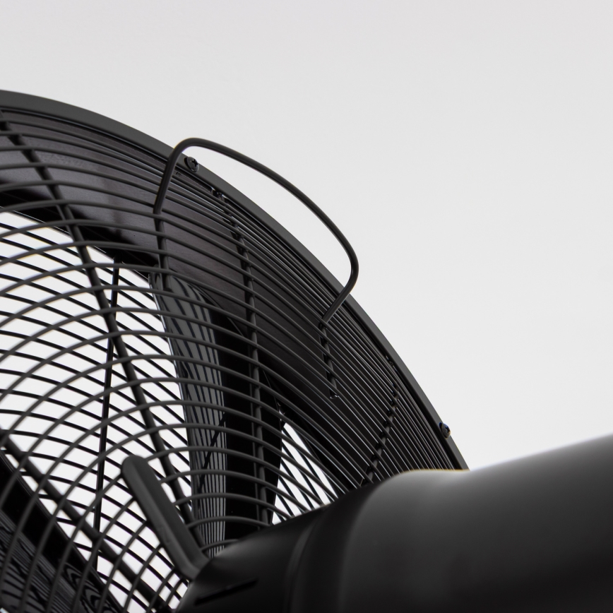 ZEVENTI - Επιτοίχιος ανεμιστήρας FREEZE 50W/230V Ø 45 cm μαύρος + τηλεχειριστήριο