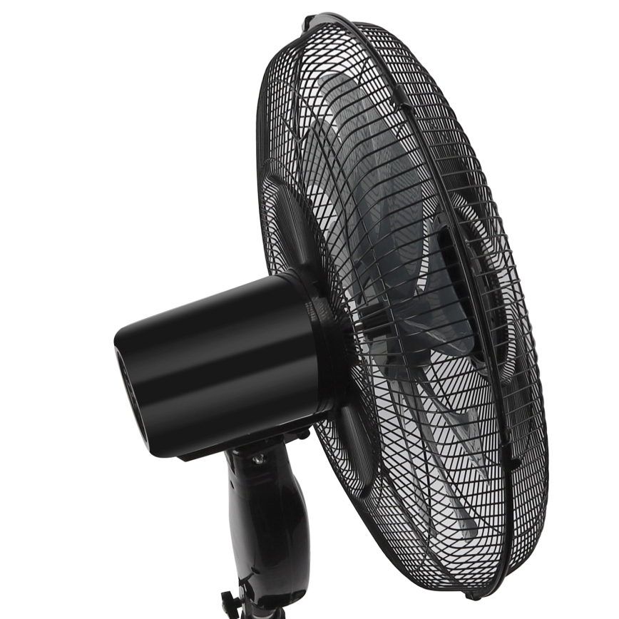 ZEVENTI - Επιδαπέδιος ανεμιστήρας FLOW 55W/230V 130 cm μαύρος + τηλεχειριστήριο