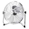 ZEVENTI - Επιδαπέδιος ανεμιστήρας FLOW 60W/230V 44,5 cm γυαλιστερό χρώμιο