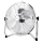 ZEVENTI - Επιδαπέδιος ανεμιστήρας FLOW 60W/230V 44,5 cm γυαλιστερό χρώμιο