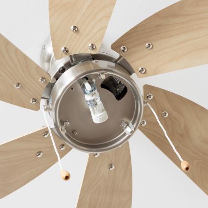 ZEVENTI - Ανεμιστήρας οροφής FAMARA 1xE14/60W/230V μπεζ