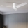 ZEVENTI - Ανεμιστήρας οροφής LED BARROSA LED/18W/230V 3000/4000/6000K Wi-Fi Tuya λευκό + τηλεχειριστήριο