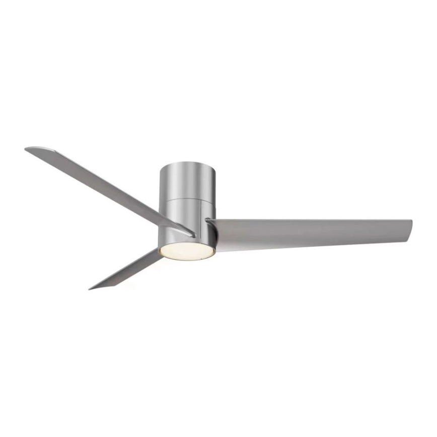 ZEVENTI - Ανεμιστήρας οροφής LED BARROSA LED/18W/230V 3000/4000/6000K Wi-Fi Tuya ματ χρώμιο + τηλεχειριστήριο