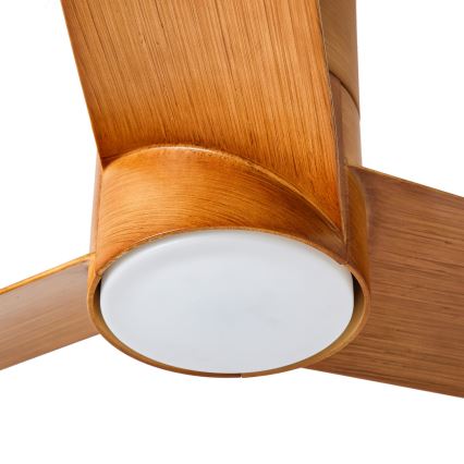 ZEVENTI - Ανεμιστήρας οροφής LED BARROSA LED/18W/230V 3000/4000/6000K Wi-Fi Tuya καφέ + τηλεχειριστήριο