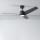 ZEVENTI - Ανεμιστήρας οροφής LED Dimmable ORVIETO LED/18W/230V 3000-6000K Wi-Fi Tuya μαύρο + τηλεχειριστήριο