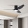 ZEVENTI - Ανεμιστήρας οροφής LED Dimmable PADUA LED/18W/230V 3000-6000K Wi-Fi Tuya μαύρο + τηλεχειριστήριο