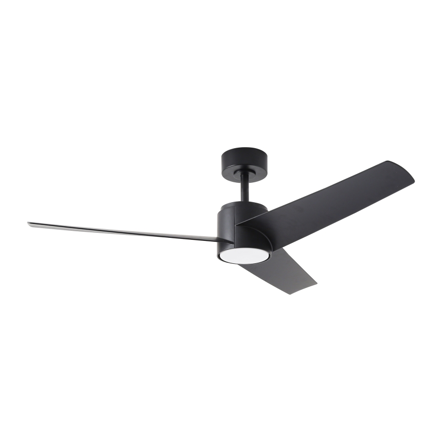 ZEVENTI - Ανεμιστήρας οροφής LED Dimmable ORVIETO LED/18W/230V 3000-6000K Wi-Fi Tuya μαύρο + τηλεχειριστήριο