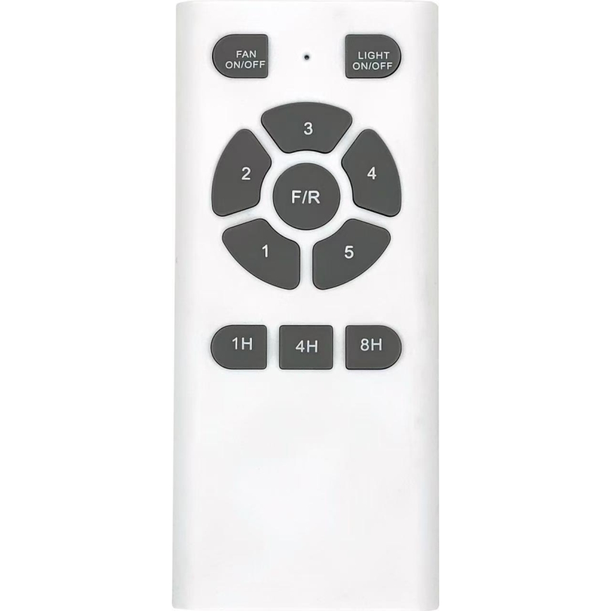 ZEVENTI - Ανεμιστήρας οροφής LED Dimmable ORVIETO LED/18W/230V 3000-6000K Wi-Fi Tuya μαύρο + τηλεχειριστήριο