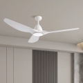ZEVENTI - Ανεμιστήρας οροφής LED URBINO LED/20W/230V 3000-6000K Wi-Fi Tuya λευκό + τηλεχειριστήριο
