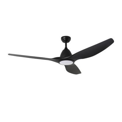 ZEVENTI - Ανεμιστήρας οροφής LED Dimmable URBINO LED/20W/230V 3000-6000K Wi-Fi Tuya μαύρο + τηλεχειριστήριο