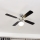 ZEVENTI - Ανεμιστήρας οροφής NAVAGIO 1xE27/60W/230V μαύρο/λευκό