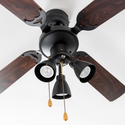 ZEVENTI - Ανεμιστήρας οροφής ZURRIOLA 3xGU10/50W/230V