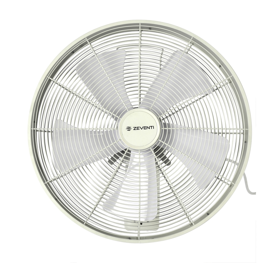 ZEVENTI - Ανεμιστήρας τοίχου FREEZE 50W/230V διάμετρος 40 cm λευκό + τηλεχειριστήριο