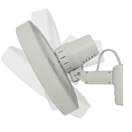 ZEVENTI - Ανεμιστήρας τοίχου FREEZE 50W/230V διάμετρος 40 cm λευκό + τηλεχειριστήριο