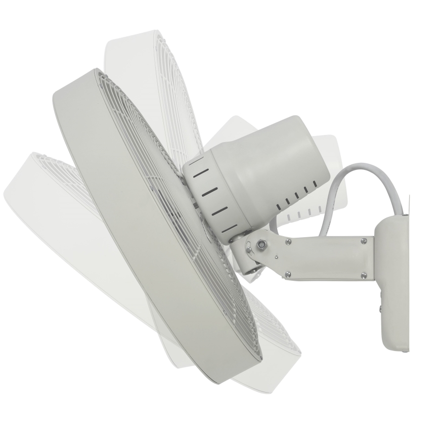ZEVENTI - Ανεμιστήρας τοίχου FREEZE 50W/230V διάμετρος 40 cm λευκό + τηλεχειριστήριο