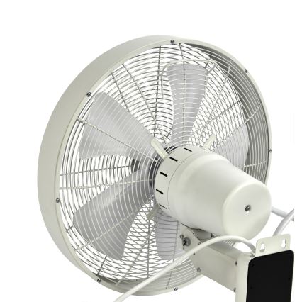 ZEVENTI - Ανεμιστήρας τοίχου FREEZE 50W/230V διάμετρος 40 cm λευκό + τηλεχειριστήριο