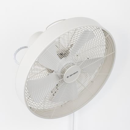 ZEVENTI - Ανεμιστήρας τοίχου FREEZE 50W/230V διάμετρος 40 cm λευκό + τηλεχειριστήριο